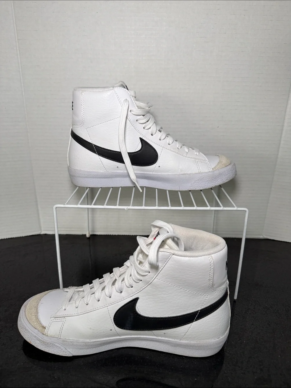 Nike Blazer Mid '77 Sneakers Kids Size 6Y White Black